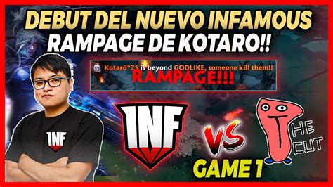 Debut Del Nuevo Infamous Vs The Cut Game Bo Bts Pro Series