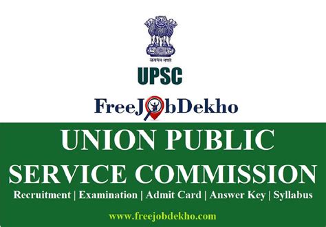 UPSC IES ISS Exam 2024 Apply Online Notification FreeJobDekho