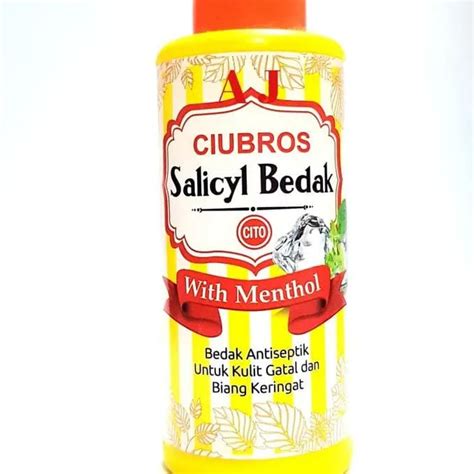 Bedak Salicyl With Menthol 50 Gr Lazada Indonesia