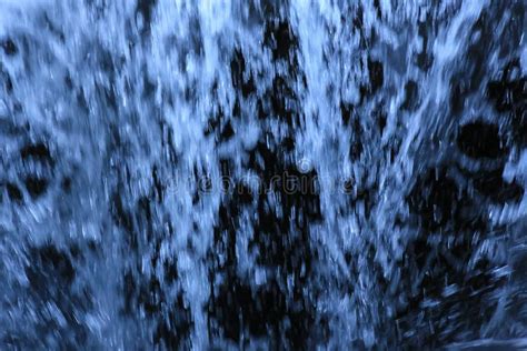 Stream Of Pure Water Stock Image Image Of Foam Black 84270191