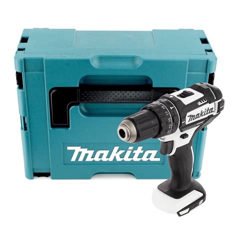 Makita Dhp W Zj V Perceuse Visseuse Percussion Sans Fil Blanc