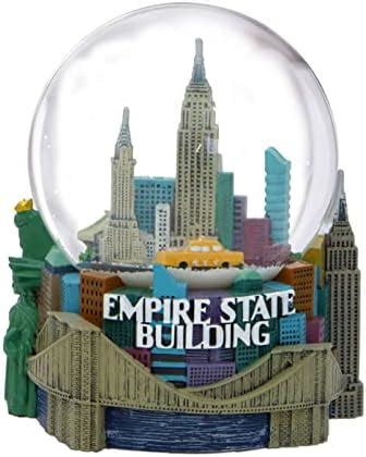 Amazon 3 5 Silver Lined New York City Snow Globe 65mm NYC