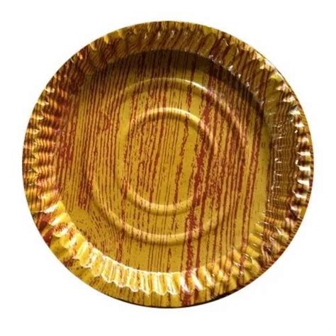 Inch Sunmica Disposable Paper Plate For Event And Party Supplies