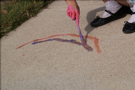 The Dixon Daily: Sidewalk Chalk Paint Day