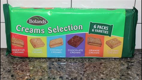 Bolands Creams Selection Digestive Lemon Coconut Chocolate Orange