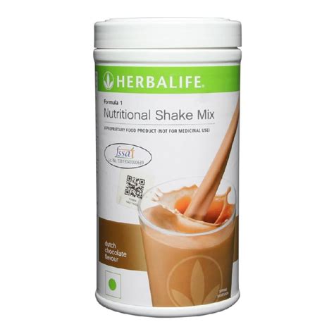 Herbalife Formula 1 Nutritional Shake Mix Dutch Chocolate Flavour 500gm