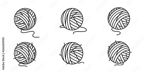 Ball Of Yarn Vector