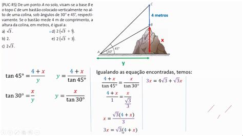 Prof Felipe Matemática Problemas Envolvendo Trigonometria No