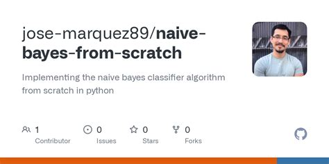 GitHub Jose Marquez89 Naive Bayes From Scratch Implementing The