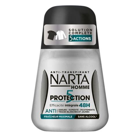 Déodorant Homme Protection 5 Actions Intégrale 48H NARTA HOMME le