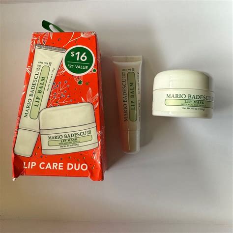 Mario Badescu Lip Care Duo Set Lip Balm Lip Mask On Carousell