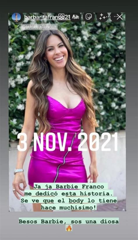 A Barby Franco No La Perdonaron Y Fue Acusada De Copiarle Un Look A