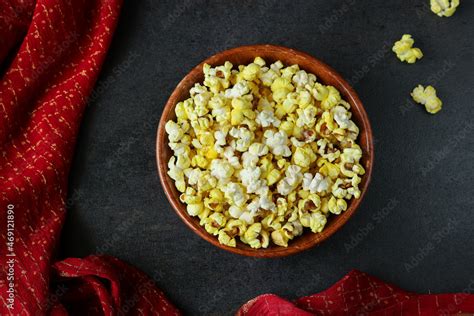 Popcorn Popped Corn Popcorns Pop Corn Winter Food Indian Festival Food