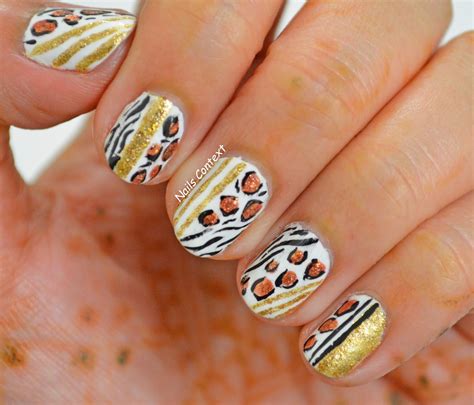 Nails Context: Animal Print Nails