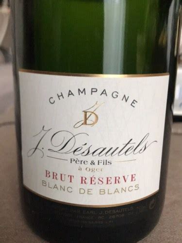 Champagne J Desautels Père And Fils Brut Réserve Blanc De Blancs