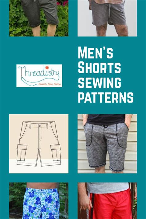 Mens Shorts Sewing Pattern