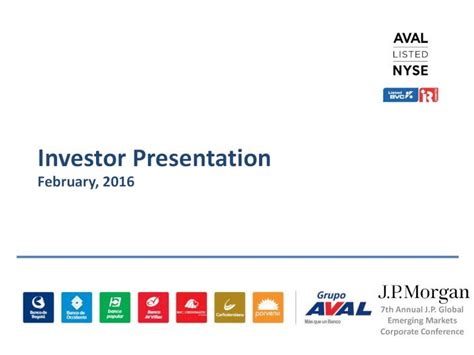 PDF Investor Presentation Grupoaval Grupo Aval Acciones Y