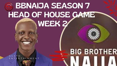 BBNaija Season 7 Level Up Head Of House Game Week 2 Sheggz Bryann