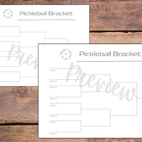 Pickleball Team Scoresheets Etsy Australia