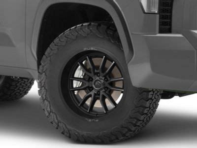 Fuel Wheels Tundra Clash Matte Black Double Dark Tint 6 Lug Wheel 18x9