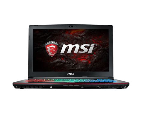 Specification GE62VR 6RF Apache Pro MSI Global The Leading Brand In