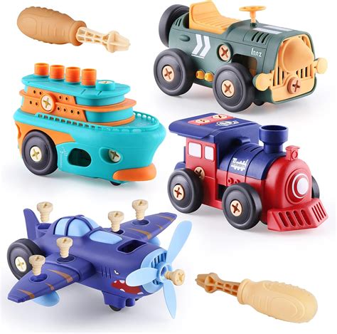 IPlay ILearn Take Apart Toy Vehicle Playset Review Toy Classic Cars