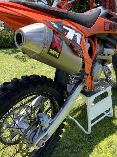 Akrapovic Evolution System 2021 2022 KTM 250 SX F Keefer Inc Tested