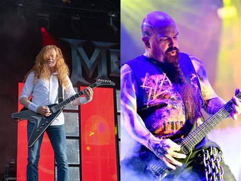 Dave Mustaine Thanks Kerry King For Compliments Calls Him A Fearsome Guitarist