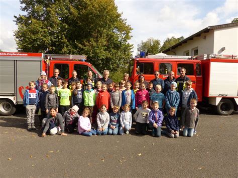 Brandschutzerziehung in der Grundschule Körle Gemeinde Körle