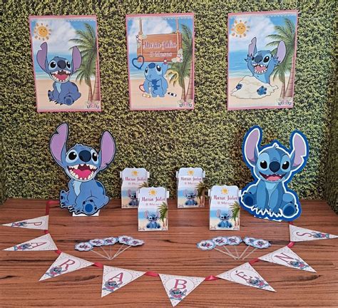 Kit Só Um Bolinho Stitch Elo7 Produtos Especiais