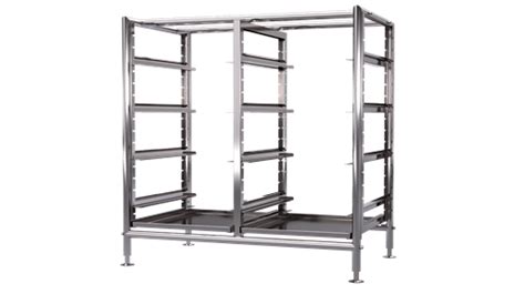 Simply Stainless Ss36 Dgr Double Glass Rack Stand Industry Kitchens