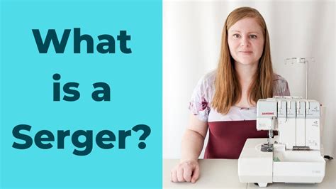 What Is The Difference Between A Serger And A Sewing Machine Youtube