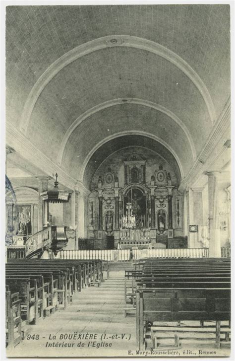 948 La Bouëxière I et V Intérieur de l église Cartorum