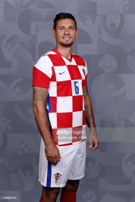 Dejan Lovren Of Croatia Poses During The Official Uefa Euro 2020