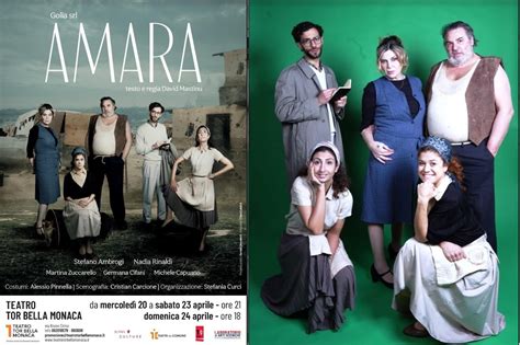 Amara Nadia Rinaldi In Scena Al Teatro Tor Bella Monaca Di Roma