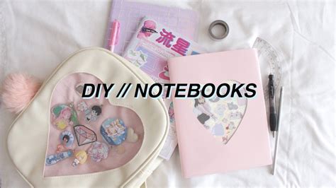 Diy Aesthetic Notebooks For Back To School Youtube