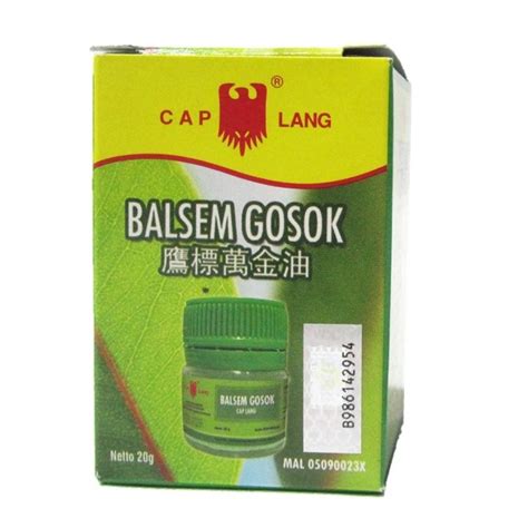 BALSEM GOSOK CAP LANG EAGLR BRAND BALM Shopee Malaysia