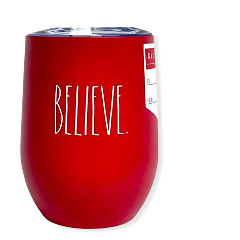 Rae Dunn By Magenta Believe Ll Insulated Stainless Steel Tumbler