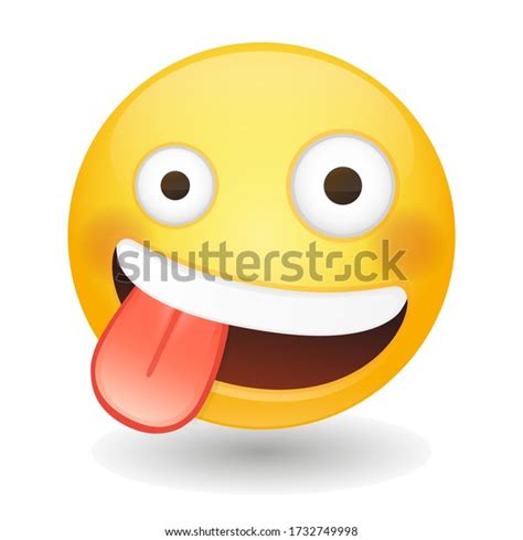 Zany Emoji Vector Art Illustration Design Stock Vector Royalty Free