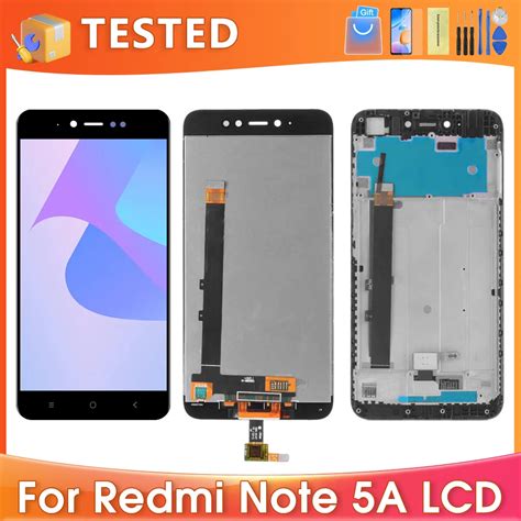 5 5 For Xiaomi Redmi Note 5A For Ori Redmi Y1 MDI6S LCD Display Touch