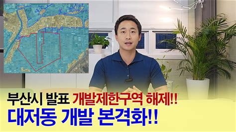 부산 부동산정보 개발제한구역 해제 대저동 개발 본격화 Youtube