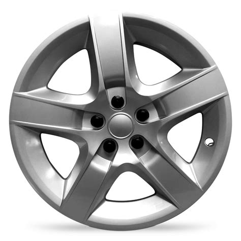 Chevrolet 17 In Center Rims Hubcaps Direct Fit For 2008 2012 Malibu Wheel Silver Set Of 4