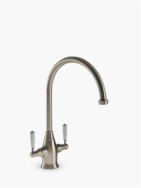 Abode Astbury 2 Lever Kitchen Tap Pewter