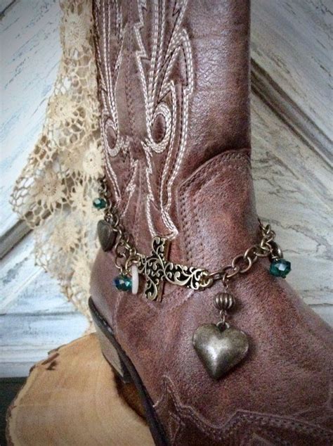 Boot Bracelet Boot Jewelry Boot Bling Boot Candy Handmade Boot Bracelet Western Boho