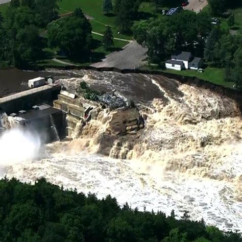 Rapidan Dam In Southern Minnesota Experiences Partial Failure No Plans For Mass Evacuation