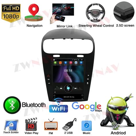 9 7 Inch Android 11 For Dodge Journey 2013 2016 Stereo Car Radio Multimedia Video Audio