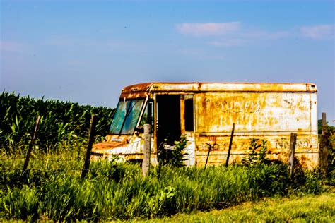 Look A Random Truck In A Field Adventure Trucks Photographer