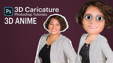 Photoshop Tutorial Create Caricature 3D YouTube