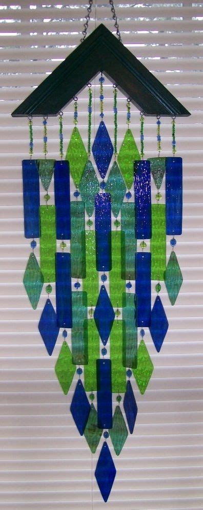 Stained Glass Art Wind Chimes Glass Wind Chimes Glass Windchimes Stained Glass Art