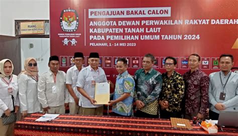 DPC Gerindra Tanah Laut Turun Gunung Daftarkan Bacaleg Target Rebut 8